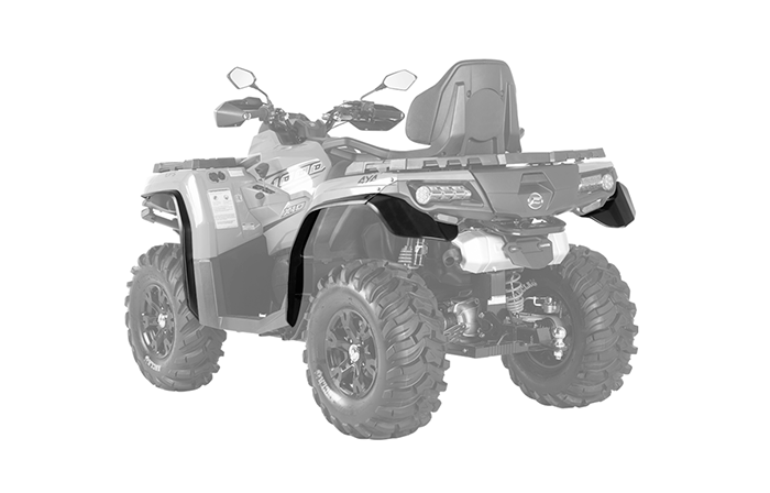 Расширители арок на CFMOTO X8 H.O. / X10 